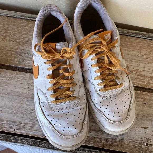 NIKE Court Vision Low Sneaker
WHITE AND CURRY - Picture 8 of 8